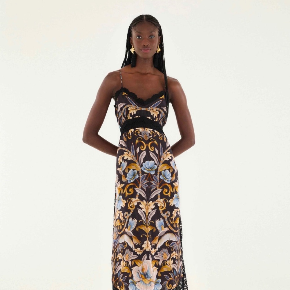 Farm Rio summer midi dress